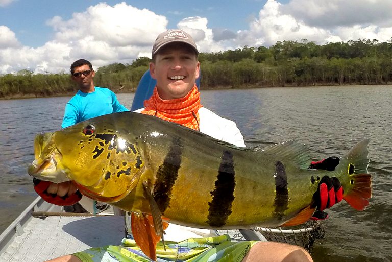 Brazil Amazon Peacock Bass Fishing River Plate Anglers